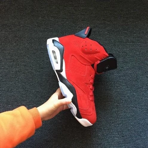 Air Jordan 6 Red Suede-1