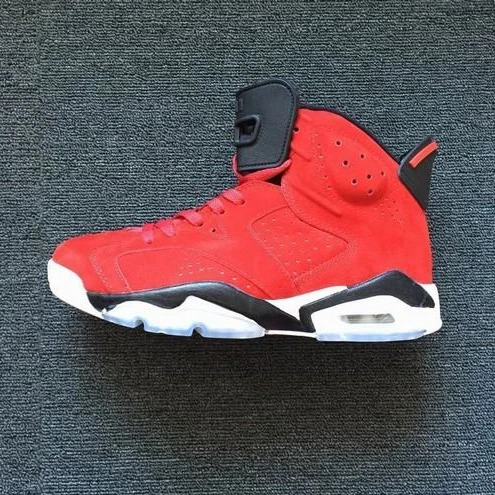 Air Jordan 6 Red Suede-1