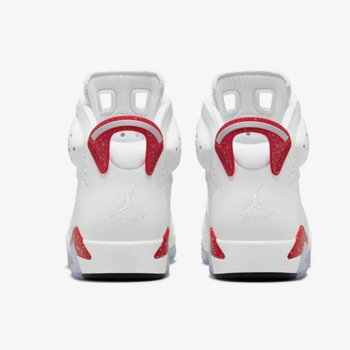 Air Jordan 6 Red White and University Red