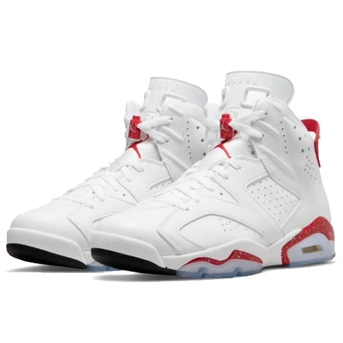 Air Jordan 6 Red White and University Red