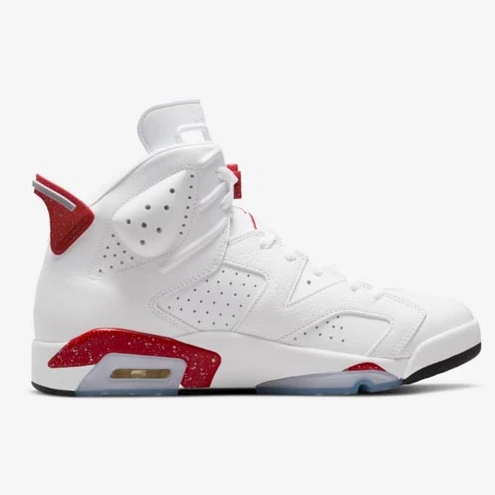 Air Jordan 6 Red White and University Red