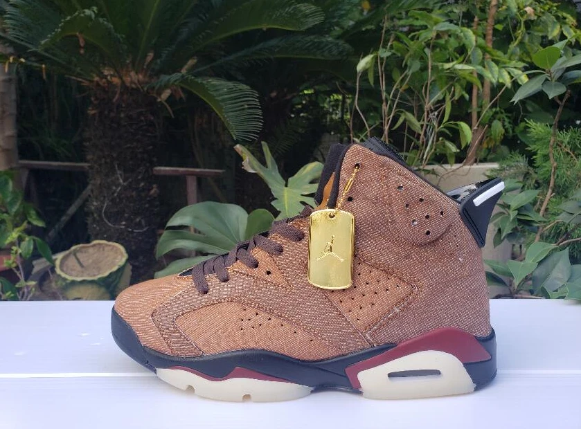 Air Jordan 6 Retro Cowboy Brown-1