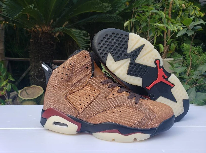Air Jordan 6 Retro Cowboy Brown-1
