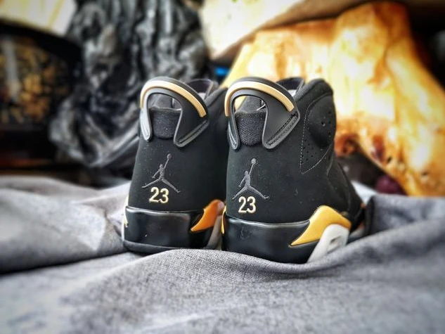 Air Jordan 6 Retro DMP Black Gold-1