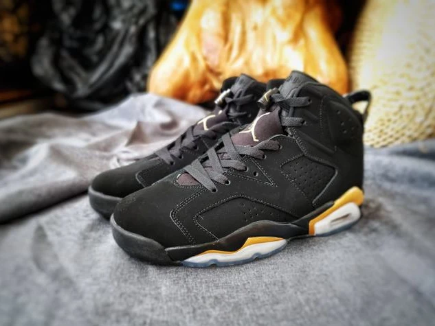 Air Jordan 6 Retro DMP Black Gold-1