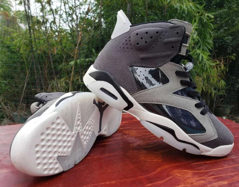 Air Jordan 6 Retro Dark Gray White