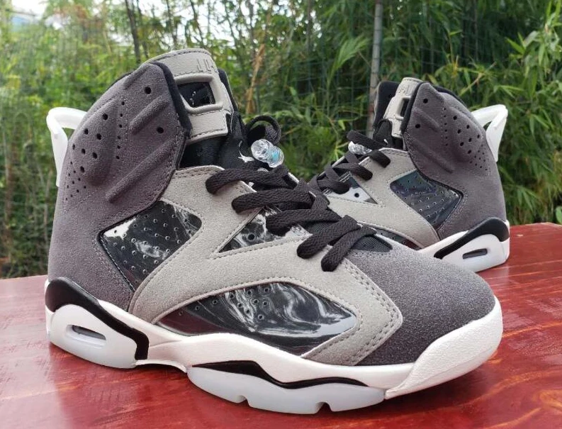 Air Jordan 6 Retro Dark Gray White
