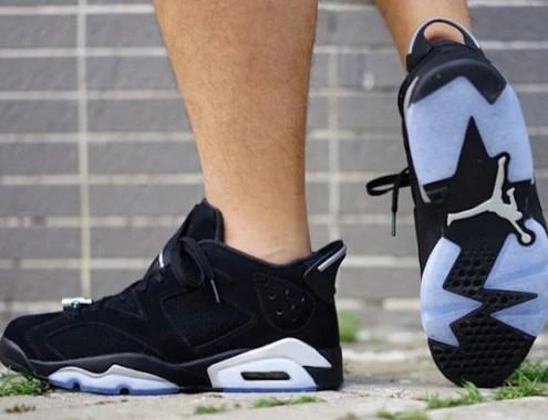 Air Jordan 6 Retro Low Black Metallic