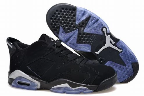 Air Jordan 6 Retro Low Black Metallic