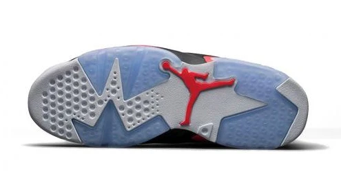 Air Jordan 6 Retro Low White Infrared 23-Black