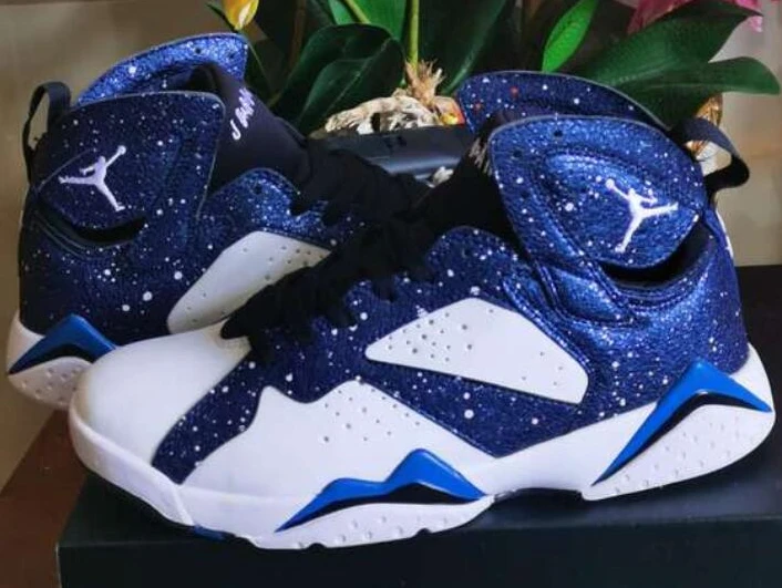 Air Jordan 7 Blue Galaxy