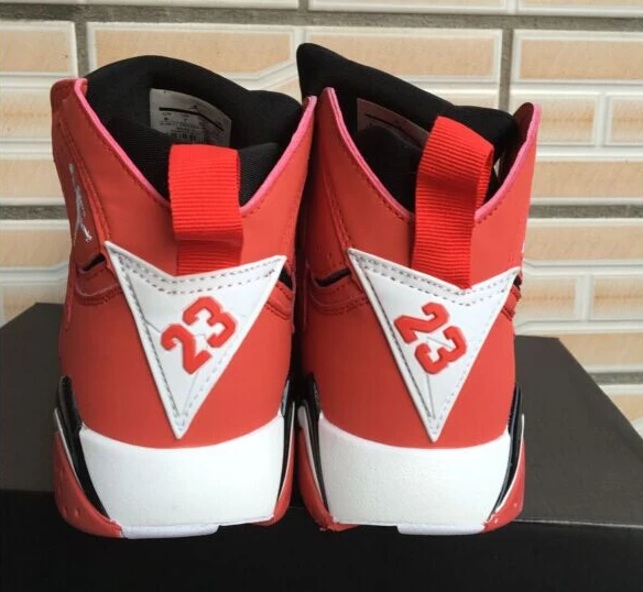 Air Jordan 7 Red White Black-01