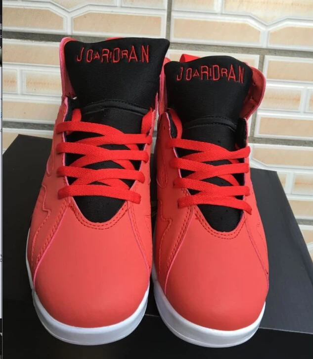 Air Jordan 7 Red White Black-01