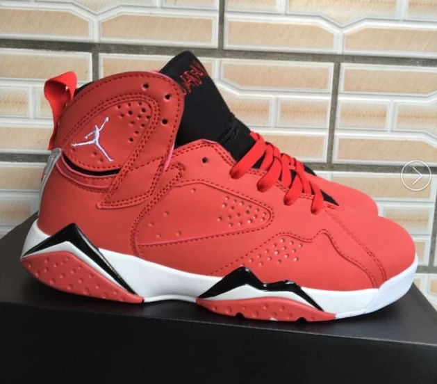 Air Jordan 7 Red White Black-01