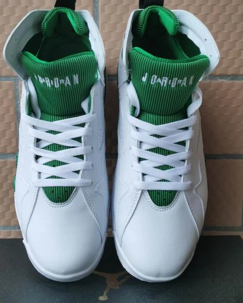 Air Jordan 7 Retro White Grass Green-1