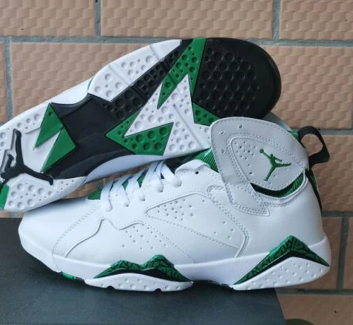Air Jordan 7 Retro White Grass Green-1