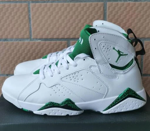 Air Jordan 7 Retro White Grass Green-1
