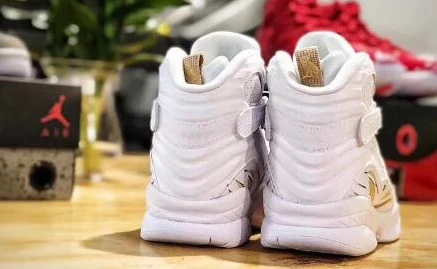 Air Jordan 8 OVO White