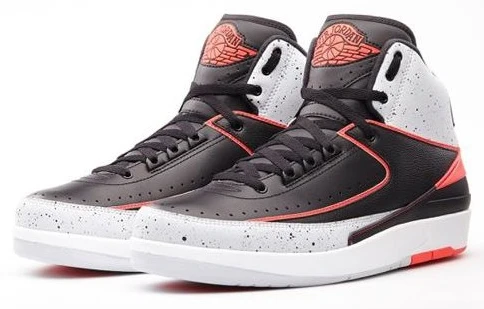 Air Jordan II (2) Infrared Speckle