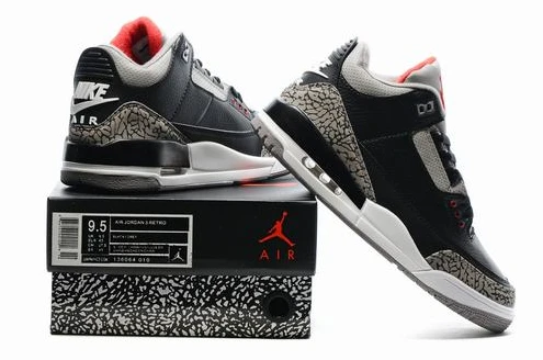 Air Jordan III (3) Retro 88 Black Cement
