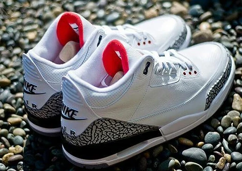 Air Jordan III (3) Retro 88 White Cement