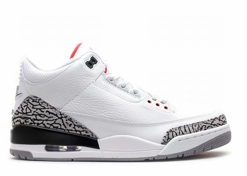 Air Jordan III (3) Retro 88 White Cement