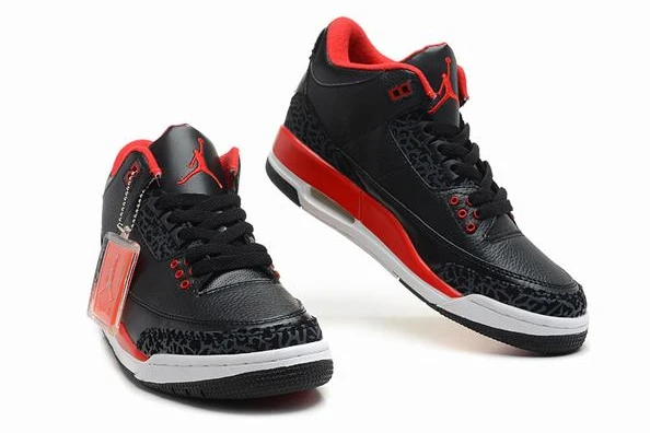 Air Jordan III (3) Retro Black White Red-78