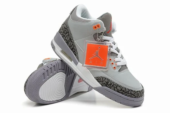 Air Jordan III (3) Retro Grey Black White-77