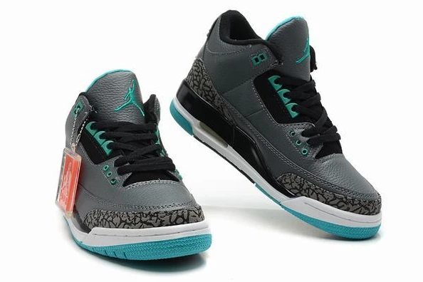 Air Jordan III (3) Retro Grey White Blue-82