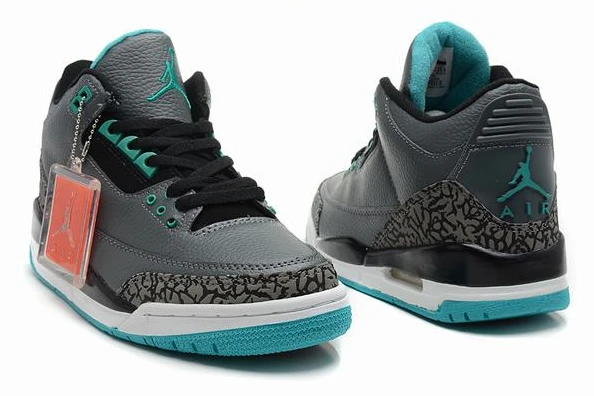 Air Jordan III (3) Retro Grey White Blue-82