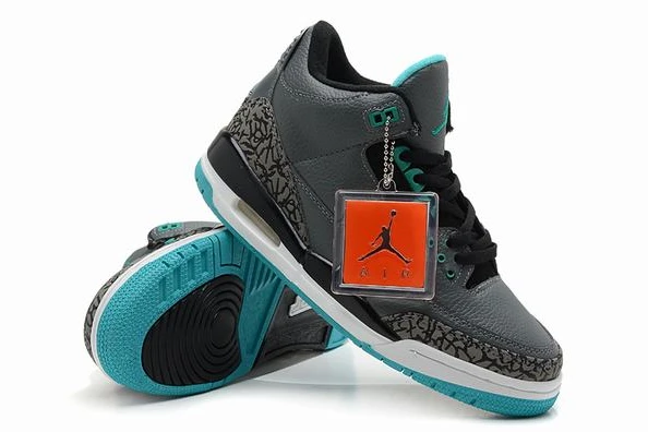 Air Jordan III (3) Retro Grey White Blue-82