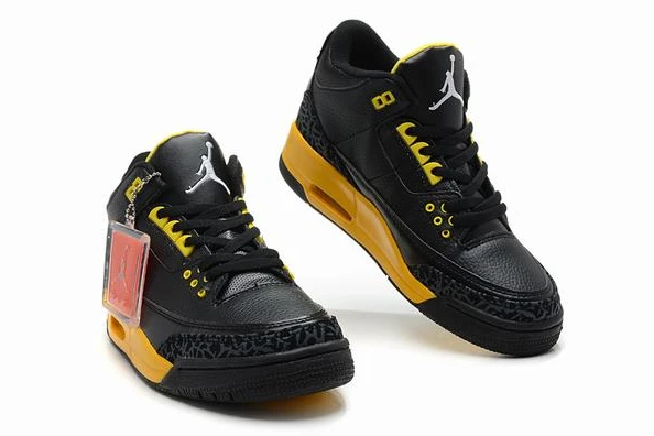 Air Jordan III (3) Retro Red Black Yellow-84