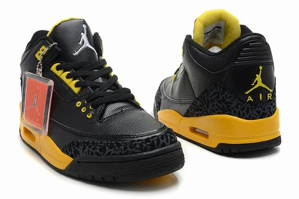 Air Jordan III (3) Retro Red Black Yellow-84