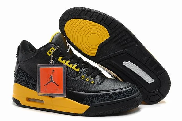 Air Jordan III (3) Retro Red Black Yellow-84