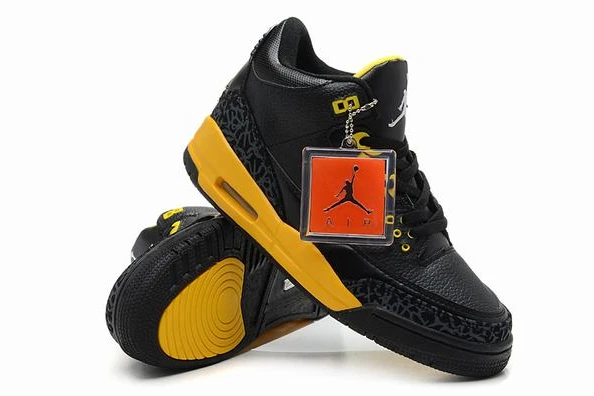 Air Jordan III (3) Retro Red Black Yellow-84