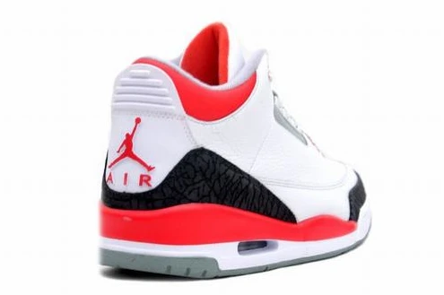 Air Jordan III (3) Retro White Fire Red