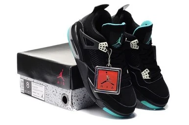 Air Jordan IV (4) News Black Blue White