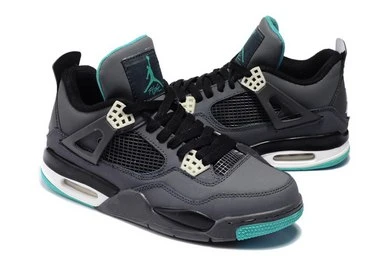 Air Jordan IV (4) News Gray Black Blue White