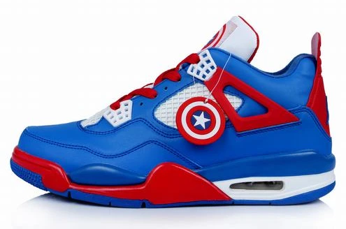 Air Jordan IV (4) Retro Blue Red White