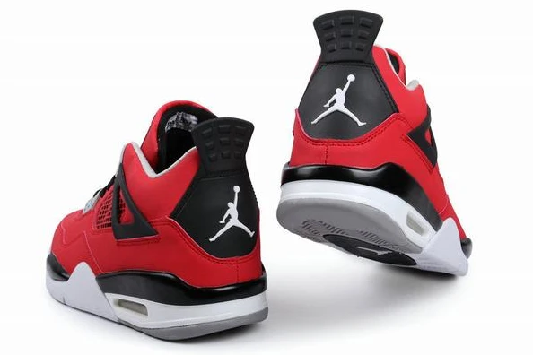 Air Jordan IV (4) Retro Red Black White-48