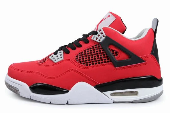 Air Jordan IV (4) Retro Red Black White-48