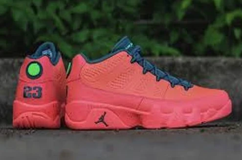 Air Jordan IX (9) Retro Low Red-1