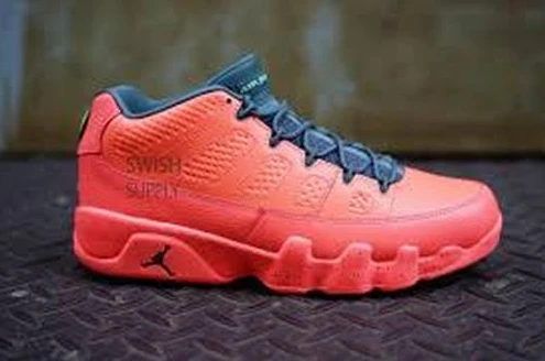 Air Jordan IX (9) Retro Low Red-1