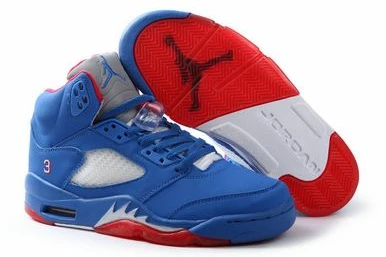Air Jordan V (5) Retro Blue Gray Red