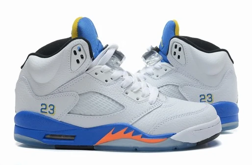 Air Jordan V (5) Retro White Blue-72