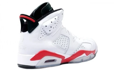 Air Jordan VI (6) Infrared White 2010