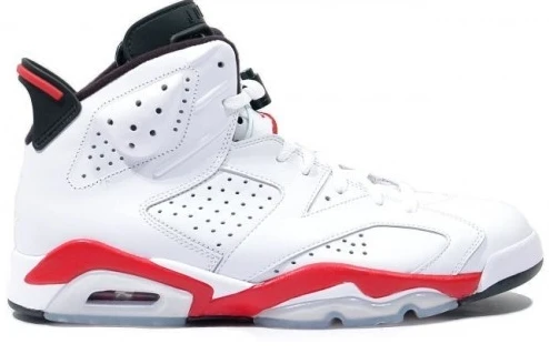 Air Jordan VI (6) Infrared White 2010