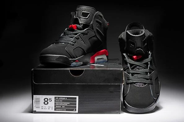 Air Jordan VI (6) Retro Black Red-114