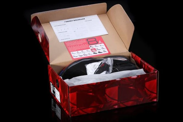 Air Jordan VIII (8) Retro Black White Red-29