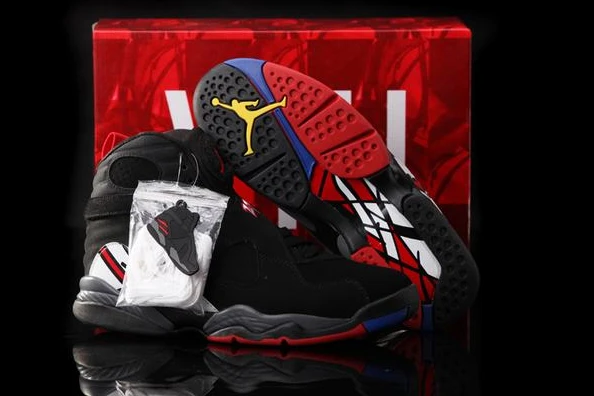 Air Jordan VIII (8) Retro Black White Red-29